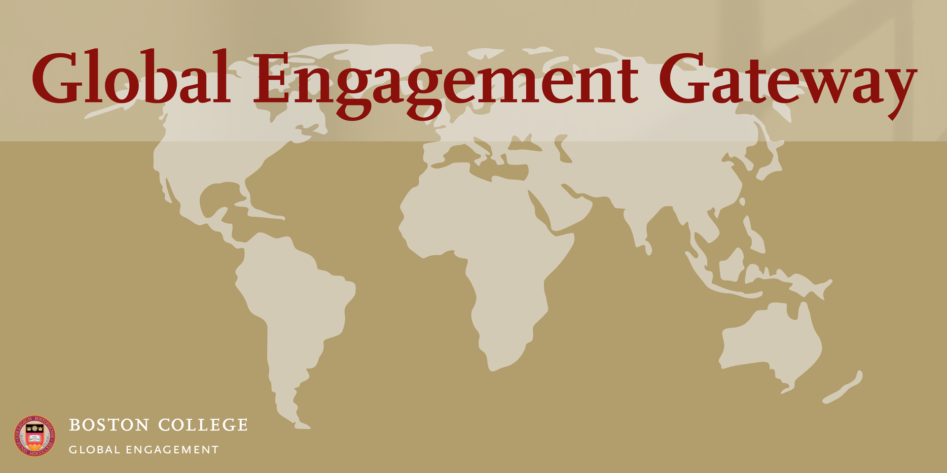 Text: Global Engagement Gateway