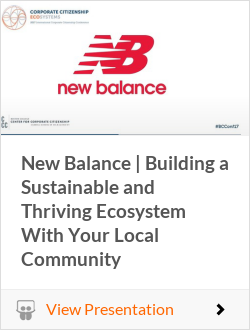 New Balance | Building a Sustainable and Thriving Ecosystem With Your Local Community