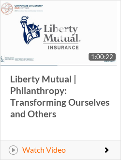 Liberty Mutual | Philanthropy: Transforming Ourselves and Others