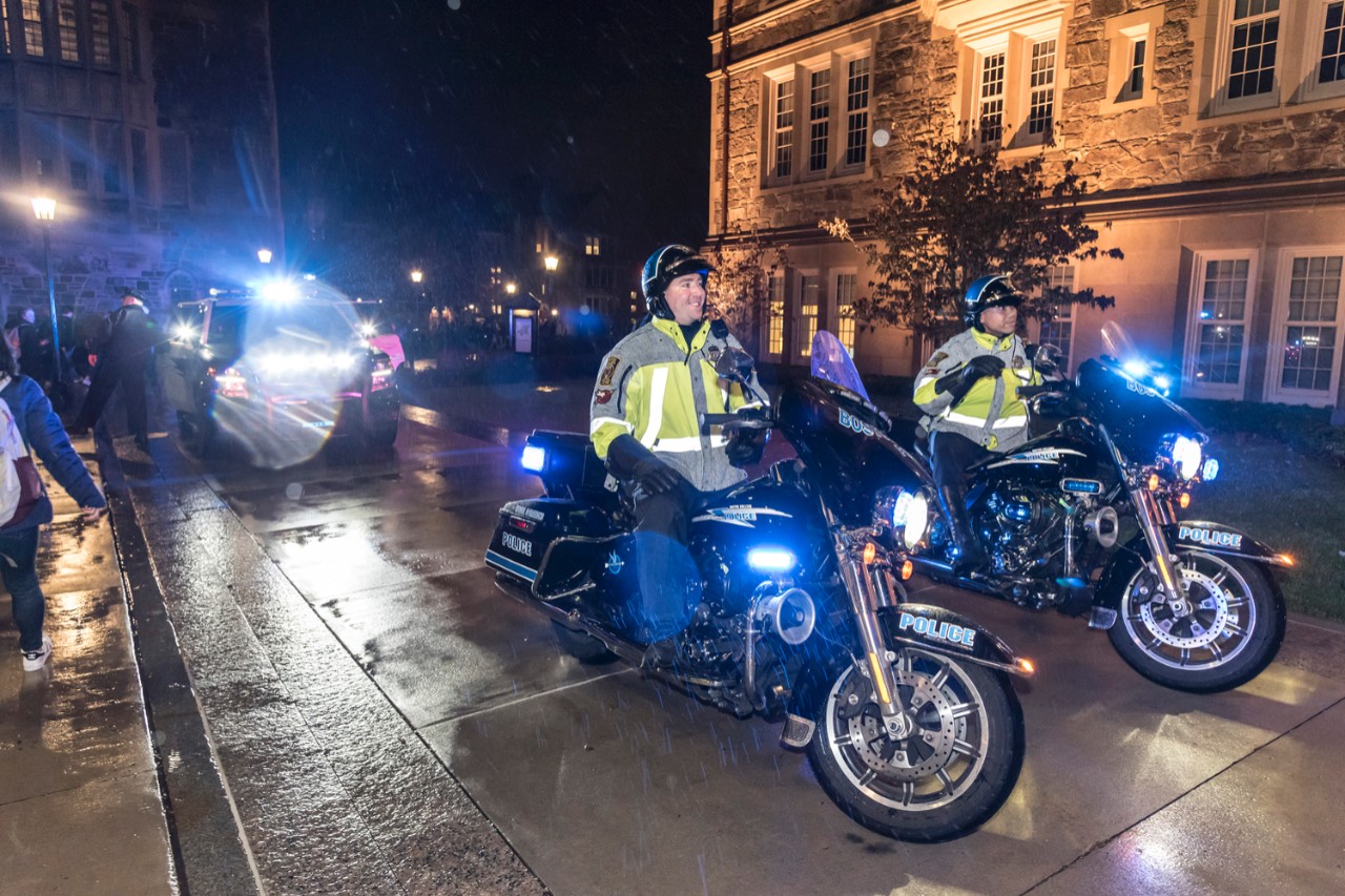 Santa gets a BC Police escort Santa gets a BC Police escort