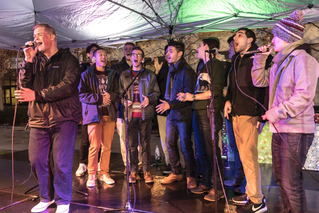 Student performances at BC Christmas tree lighting 2017. Student performances at BC Christmas tree lighting 2017.