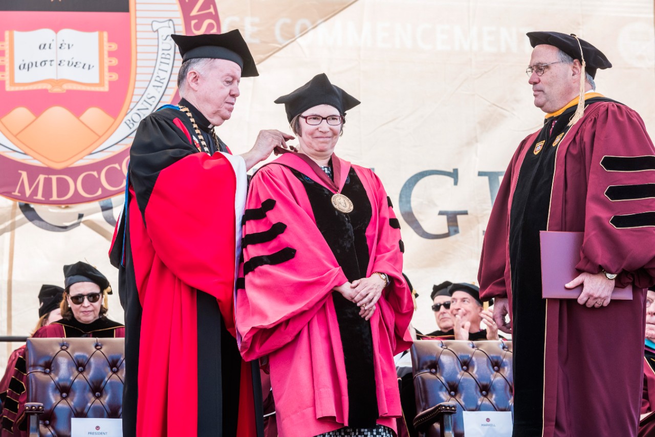 Rattigan Professor Mary Crane receives inaugural Bellarmine Award Rattigan Professor Mary Crane receives inaugural Bellarmine Award