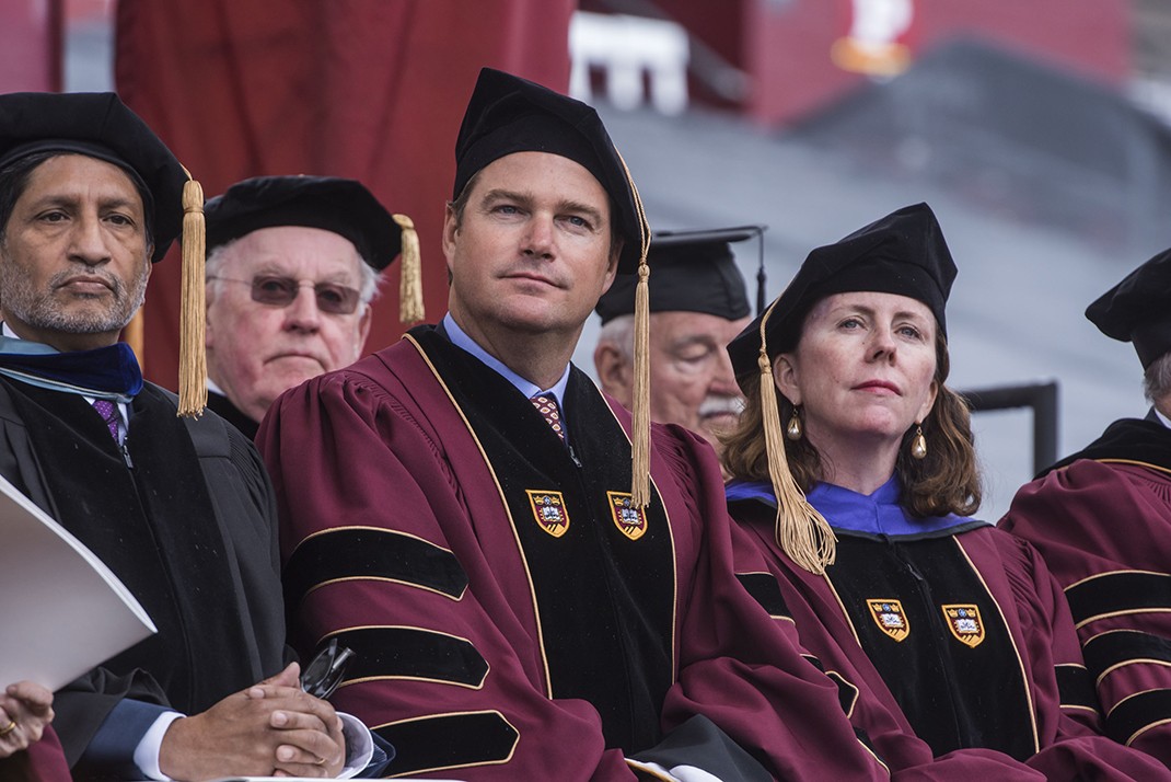 Film, Broadway, and television actor Chris O’Donnell, an alumnus of the Carroll School of Management, received an honorary Doctor of Humane Letters degree Film, Broadway, and television actor Chris O’Donnell, an alumnus of the Carroll School of Management, received an honorary Doctor of Humane Letters degree