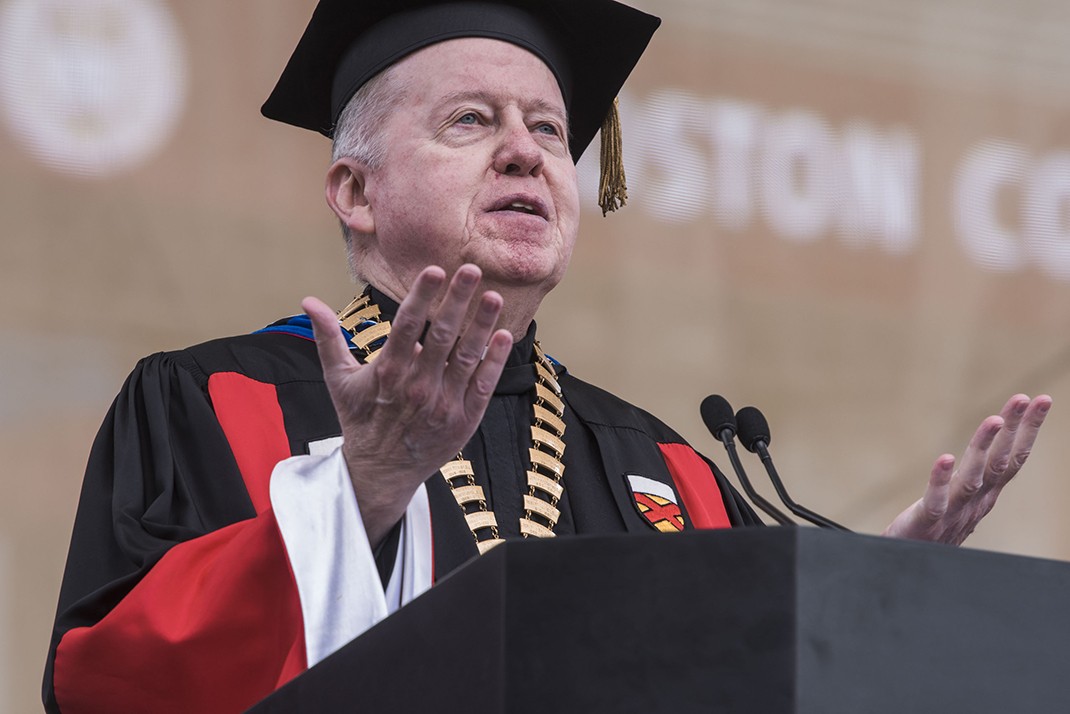 University President William P. Leahy, S.J. University President William P. Leahy, S.J.