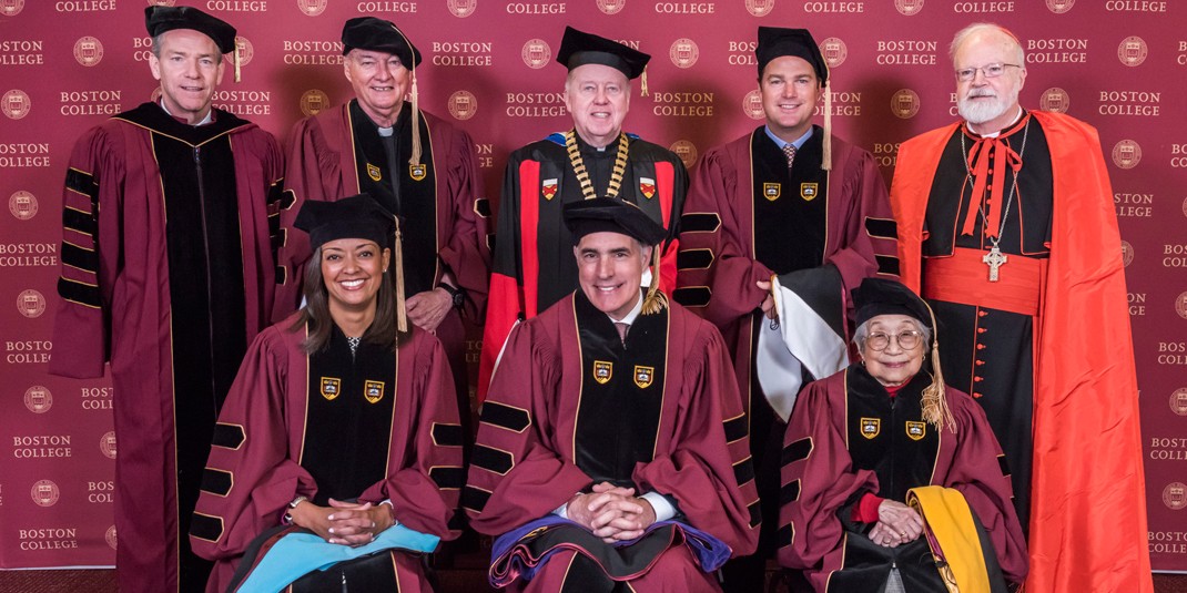 Boston College honorary degree recipients, 2017 Boston College honorary degree recipients, 2017