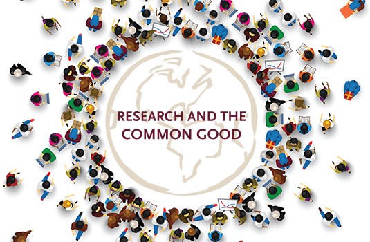Research and the Common Good logo Research and the Common Good logo