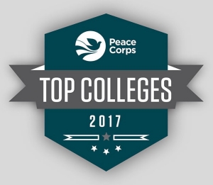 2017 Peace Corps Top Colleges Badge 2017 Peace Corps Top Colleges Badge