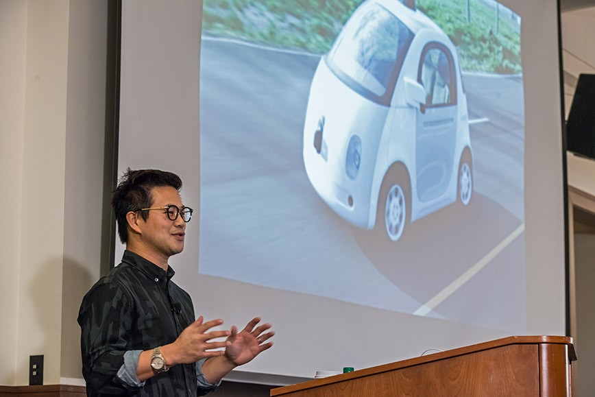 Alumnus and Google exec Marvin Chow speaks on Big Data at Advancing Scholarship and Research Day Alumnus and Google exec Marvin Chow speaks on Big Data at Advancing Scholarship and Research Day