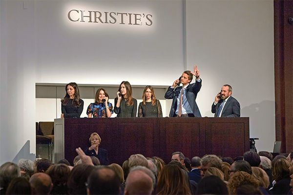 Will Haydock at Christie's