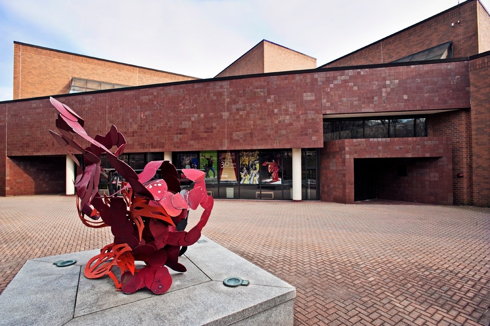 The E. Paul Robsham, Jr. Theater Arts Center, dedicated in 1985.