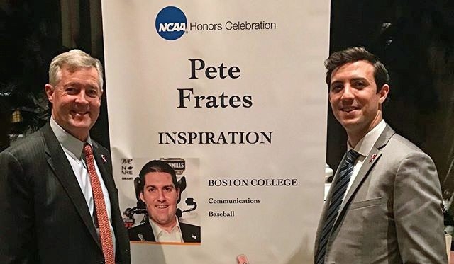 John and Andrew Frates at NCAA Inspiration Award for Pete Frates John and Andrew Frates at NCAA Inspiration Award for Pete Frates