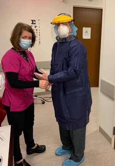 Caroline Faherty, R.N. ~ Thomas Nary, M.D., Director