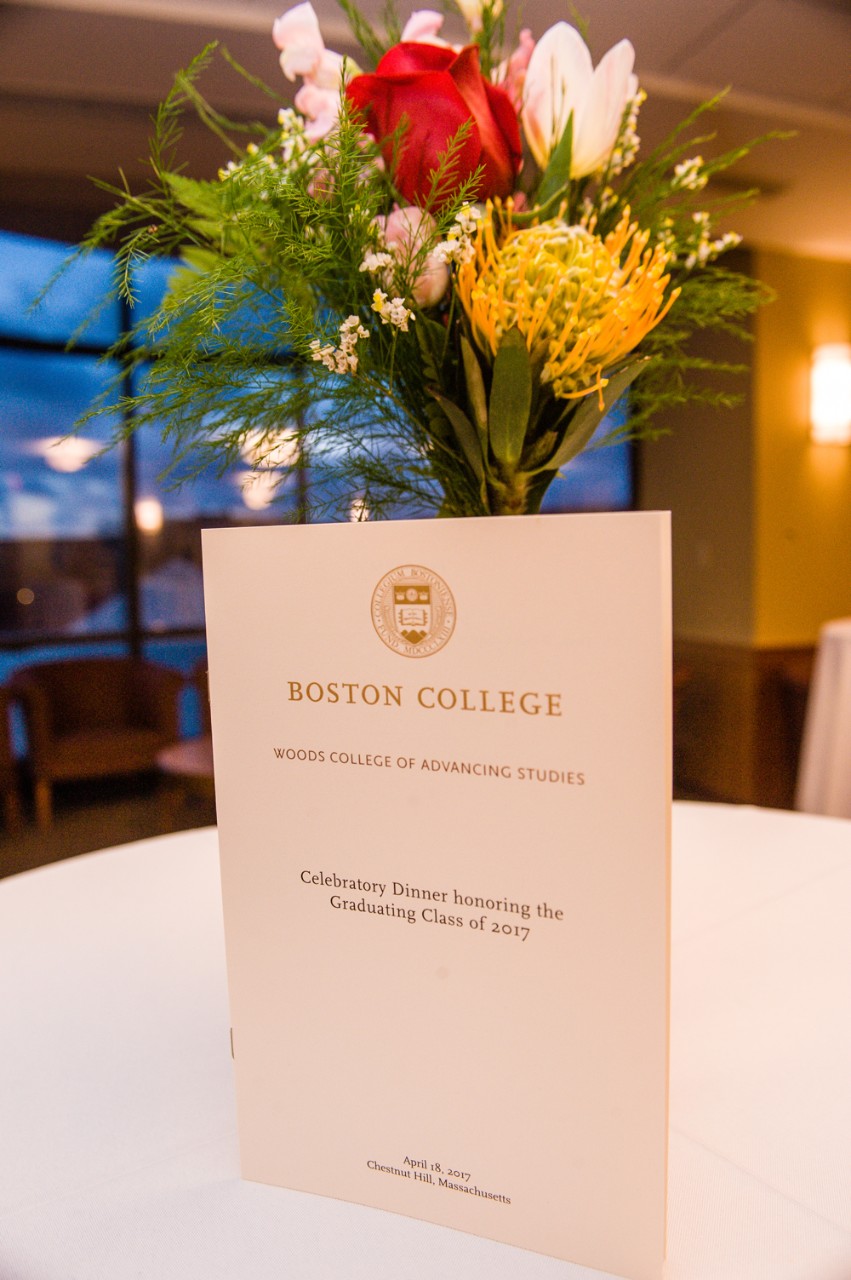 Woods Colllege Recognition Dinner program Woods Colllege Recognition Dinner program