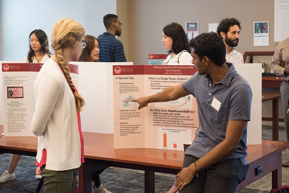 Eagle Fellows poster session Eagle Fellows poster session