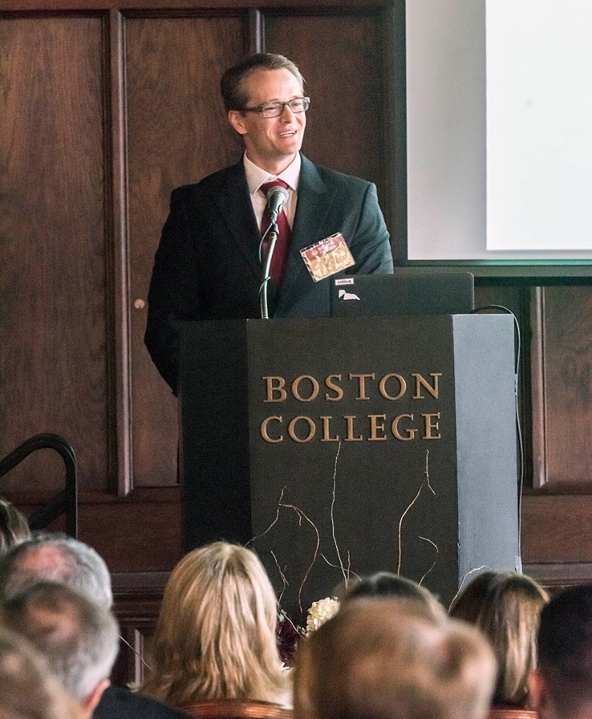 Sean Martin delivers Mancini Family Sesquicentennial Assistant Professor Lecture Sean Martin delivers Mancini Family Sesquicentennial Assistant Professor Lecture