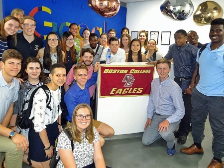 BC Students Visit Google's Ghana office BC Students Visit Google's Ghana office