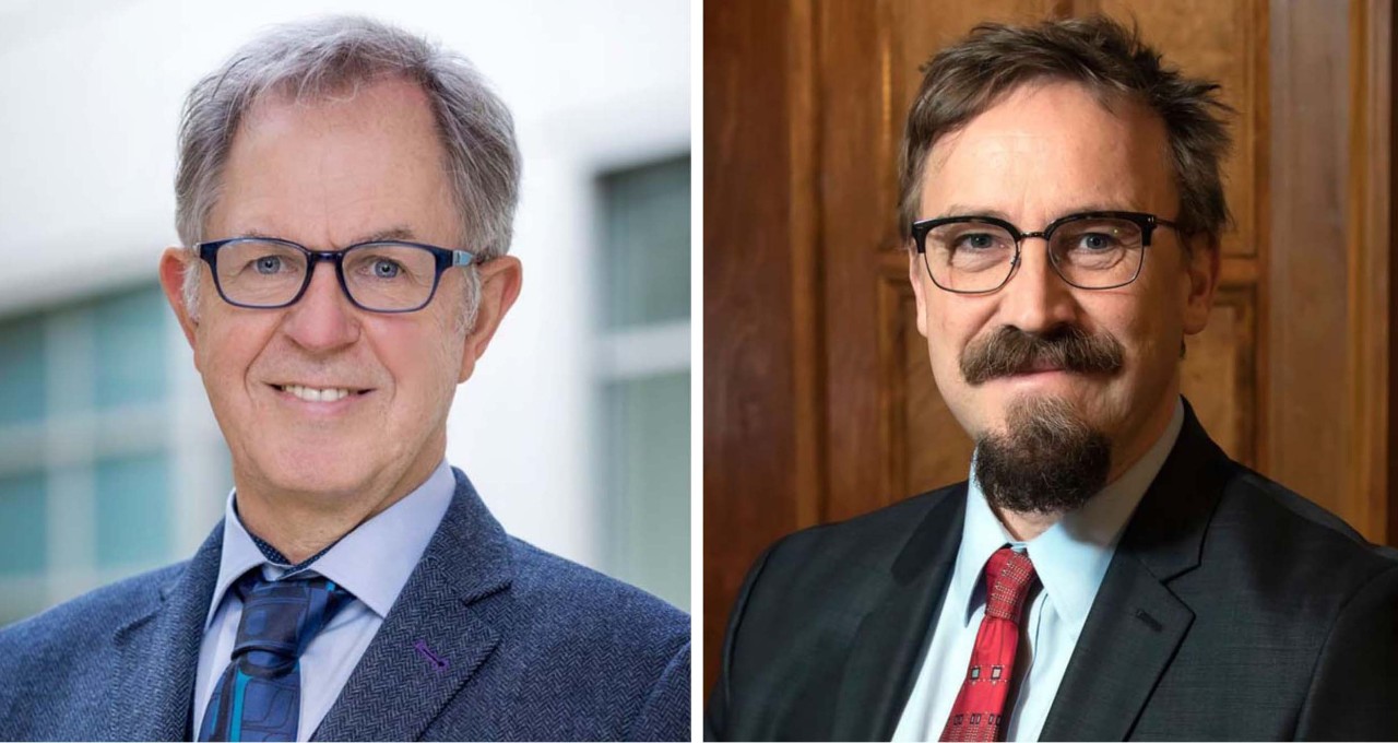 Andy Hargreaves and Matthais von Davier