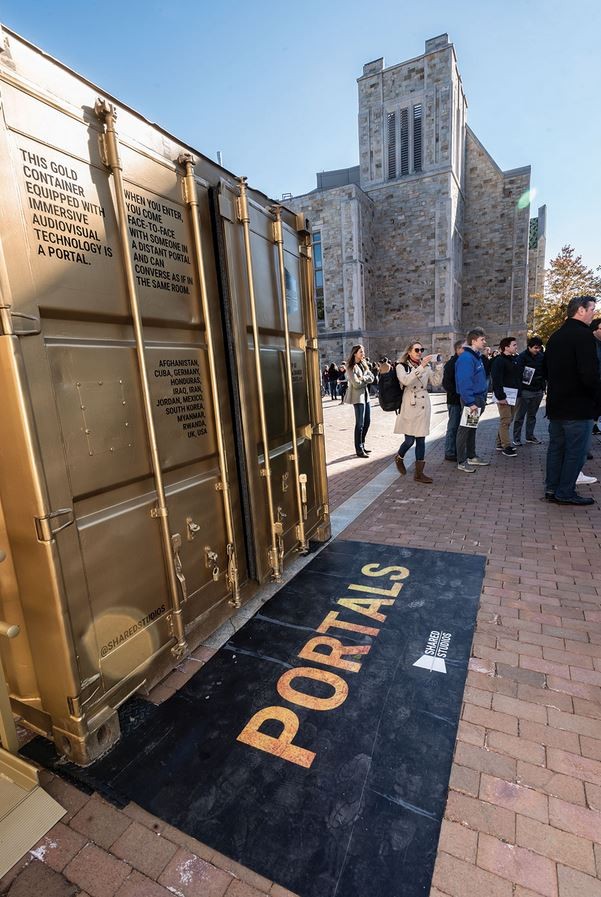 The entrance to the Global Engagement Portal