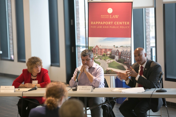 discussion about transit and economic development in Roxbury's Dudley Square