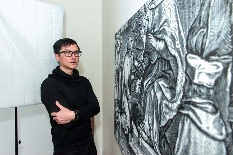 Artist Sammy Chong, SJ