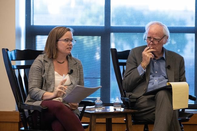 Potter and Carroll on panel