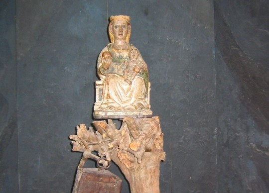 Gothic statue of Christ of Javier