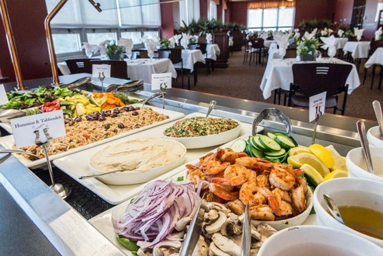 catered food at a BC event