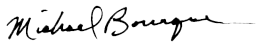 Mike Bourque Signature