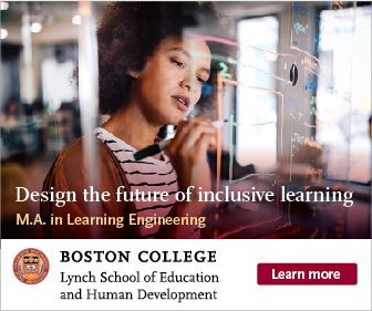Lynch School digital ad