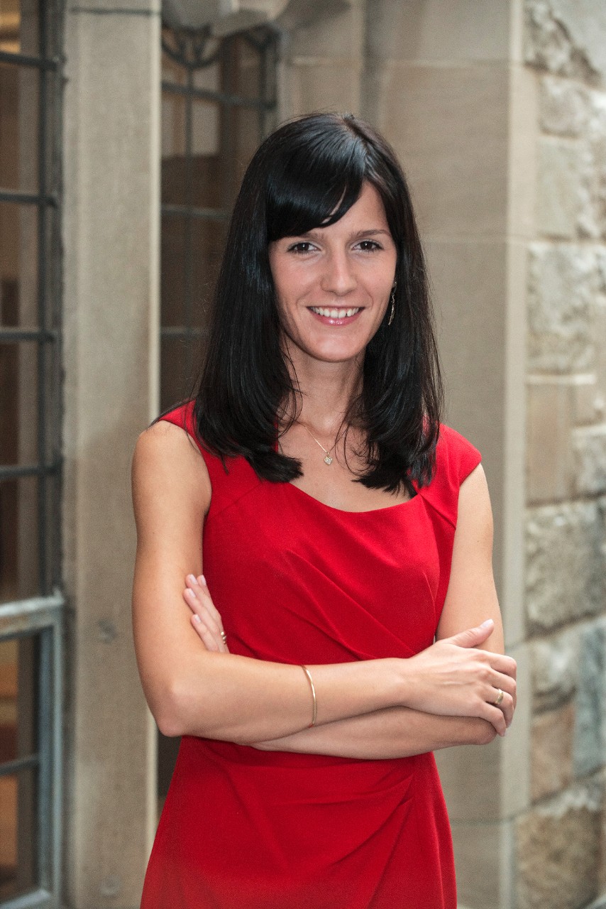 Hristina Nikolova, one of the event organizers
