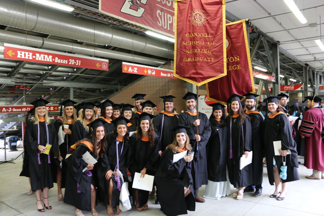 CSON Master's Graduates at Commencement