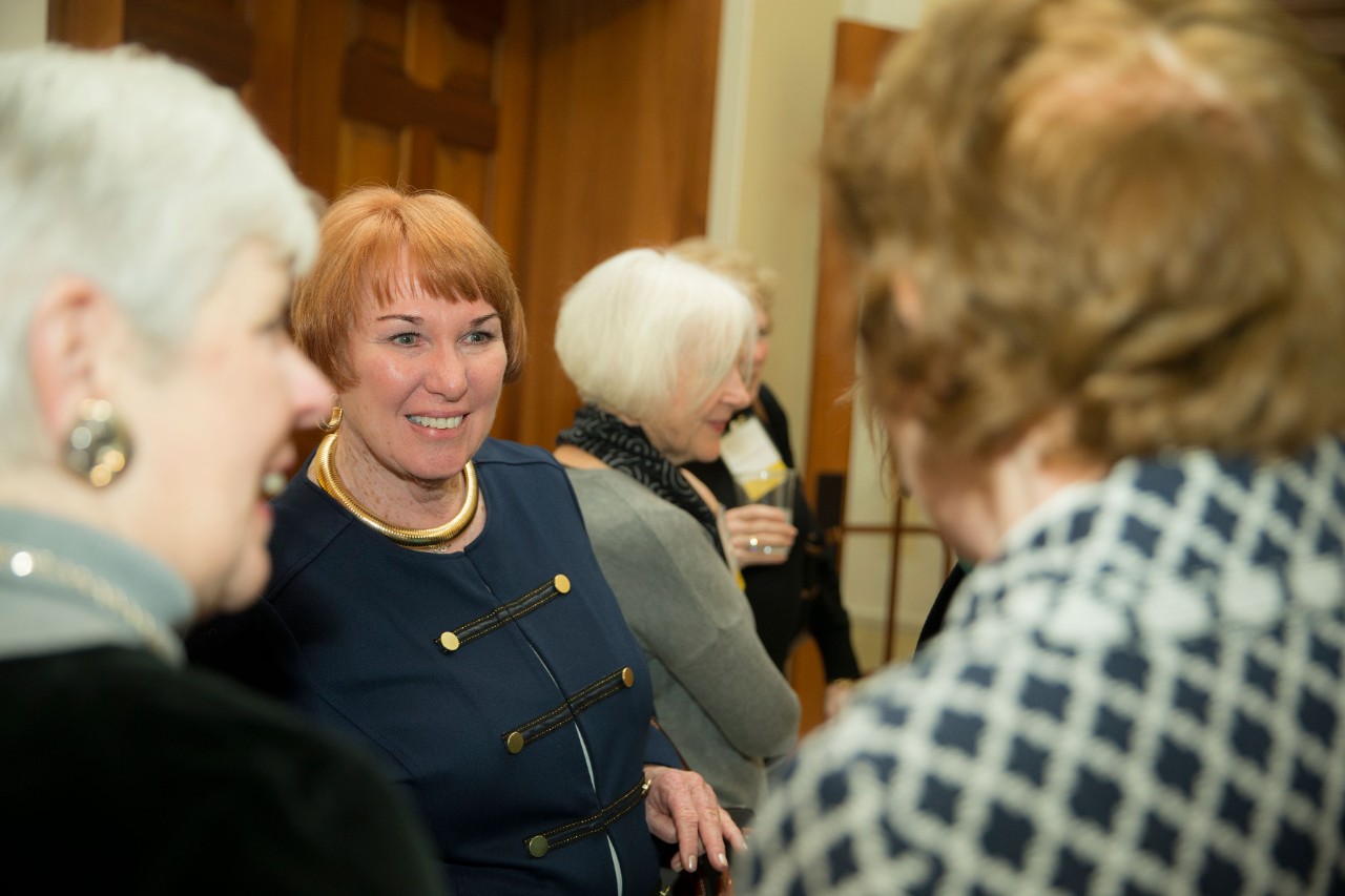 Boston College Alumni Association President Ann Riley Finck ’66,