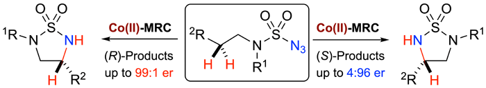 Asymmetric Induction and Enantiodivergence in Catalytic Radical C–H Amination via Enantiodifferentiative H-Atom Abstraction and Stereoretentive Radical Substitution