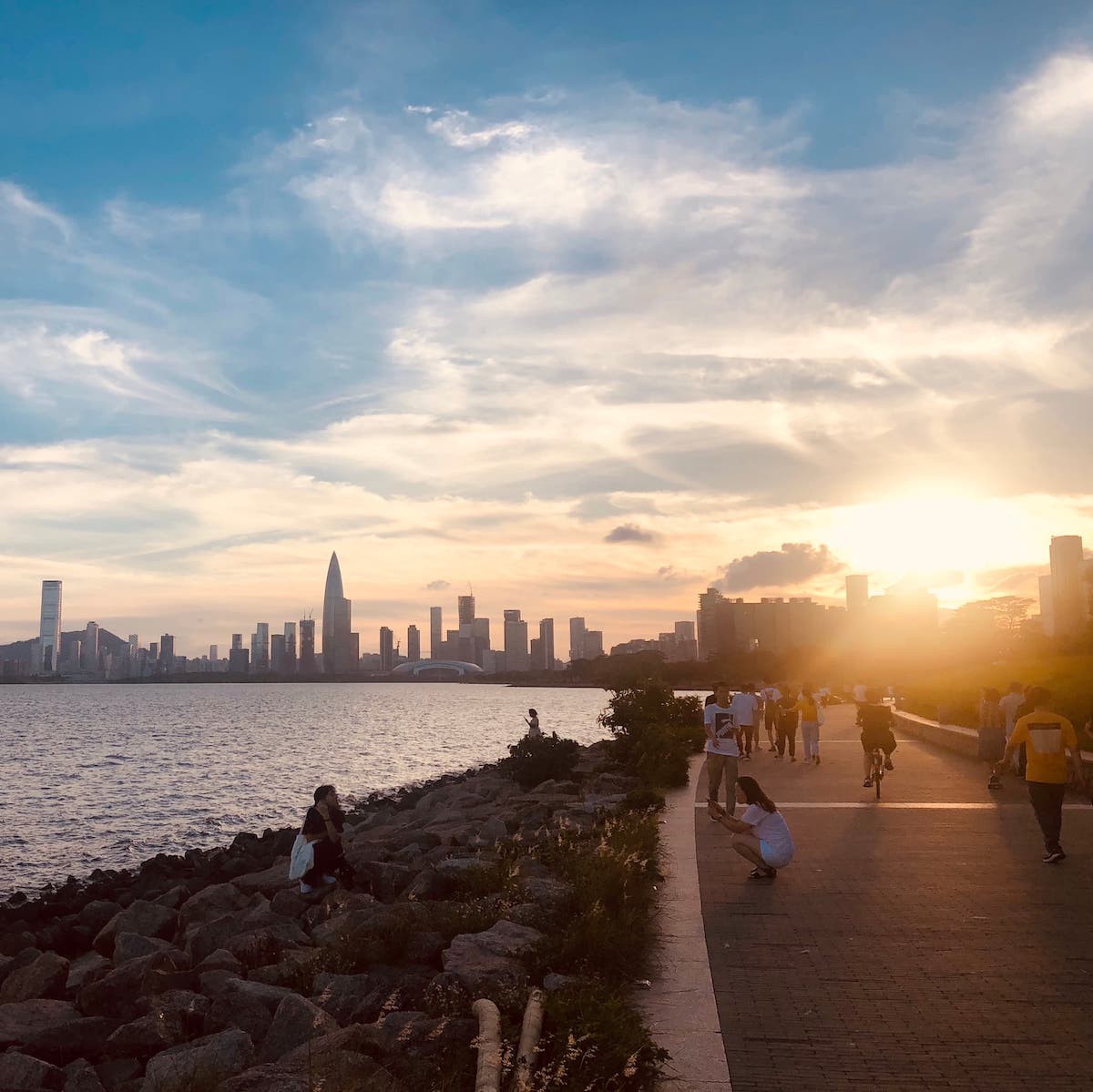 Shenzhen Bay Park in Shenzhen, China