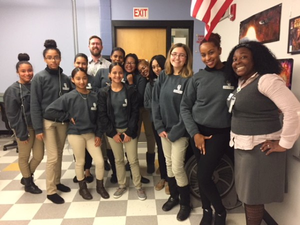 Ryan Mossman at Greater Lawrence Technical School