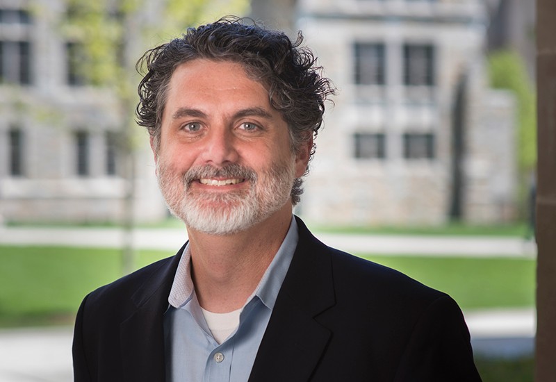 Associate Professor Thomas Crea on a trip with Catholic Relief Services
