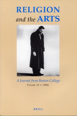 Religion and the Arts cover