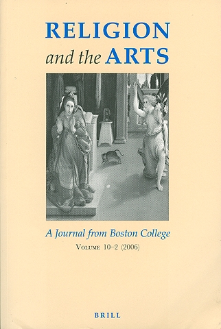 Religion and the Arts cover