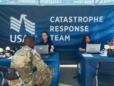 usaa response to hurricane milton helene