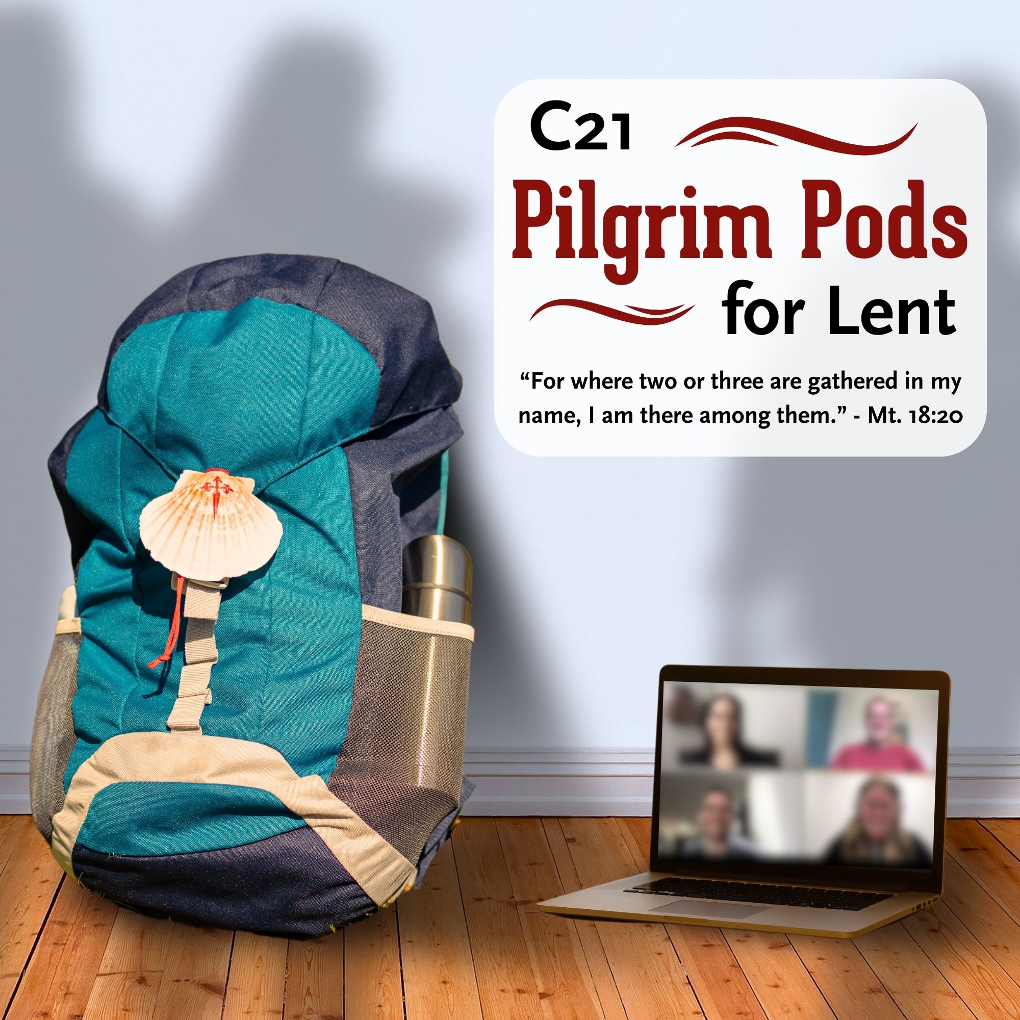 Pilgrim Pods for Lent Image - Pilgrim Pods for Lent shadows