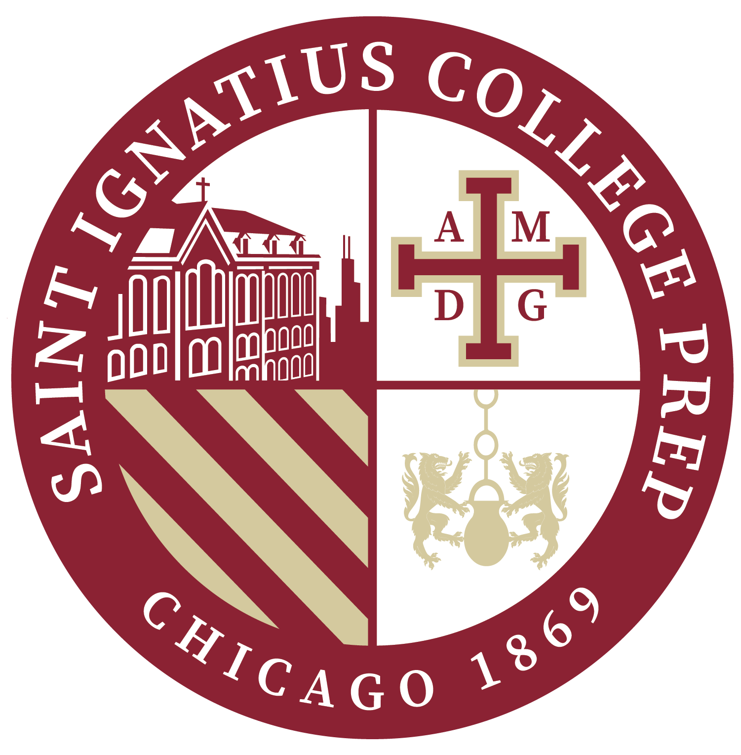 Saint Ignatius - Logo Crest Chicago