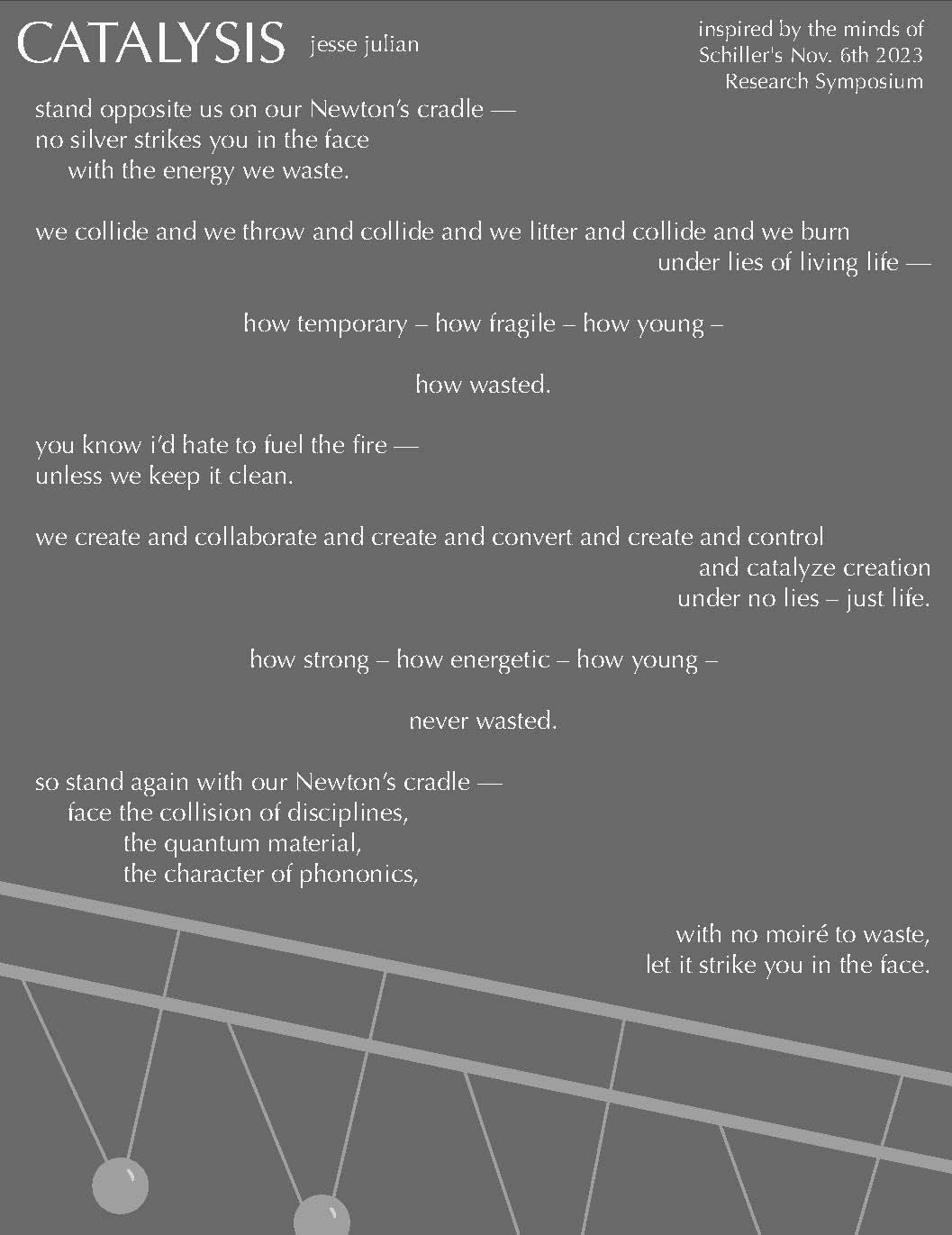 Catalysis by Jesse Julian