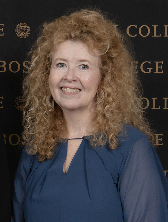 This is Mary Galvin, the Community Service Award winner for 2023. She is the Assist. Director, Advancement Talent in the the Sr. Vice President's Office in Advancement.
