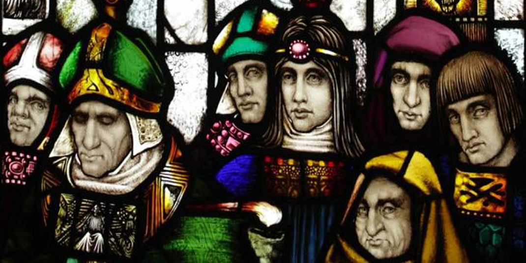 The Baptism of St Patrick: Harry Clarke’s stained-glass art 
