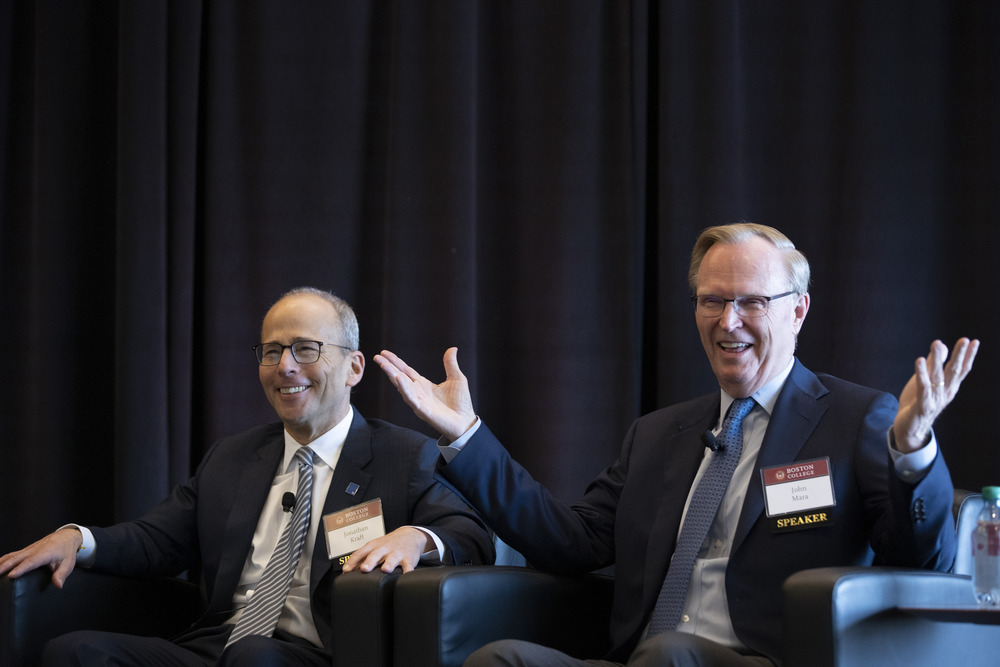 Jonathan Kraft and John K. Mara
