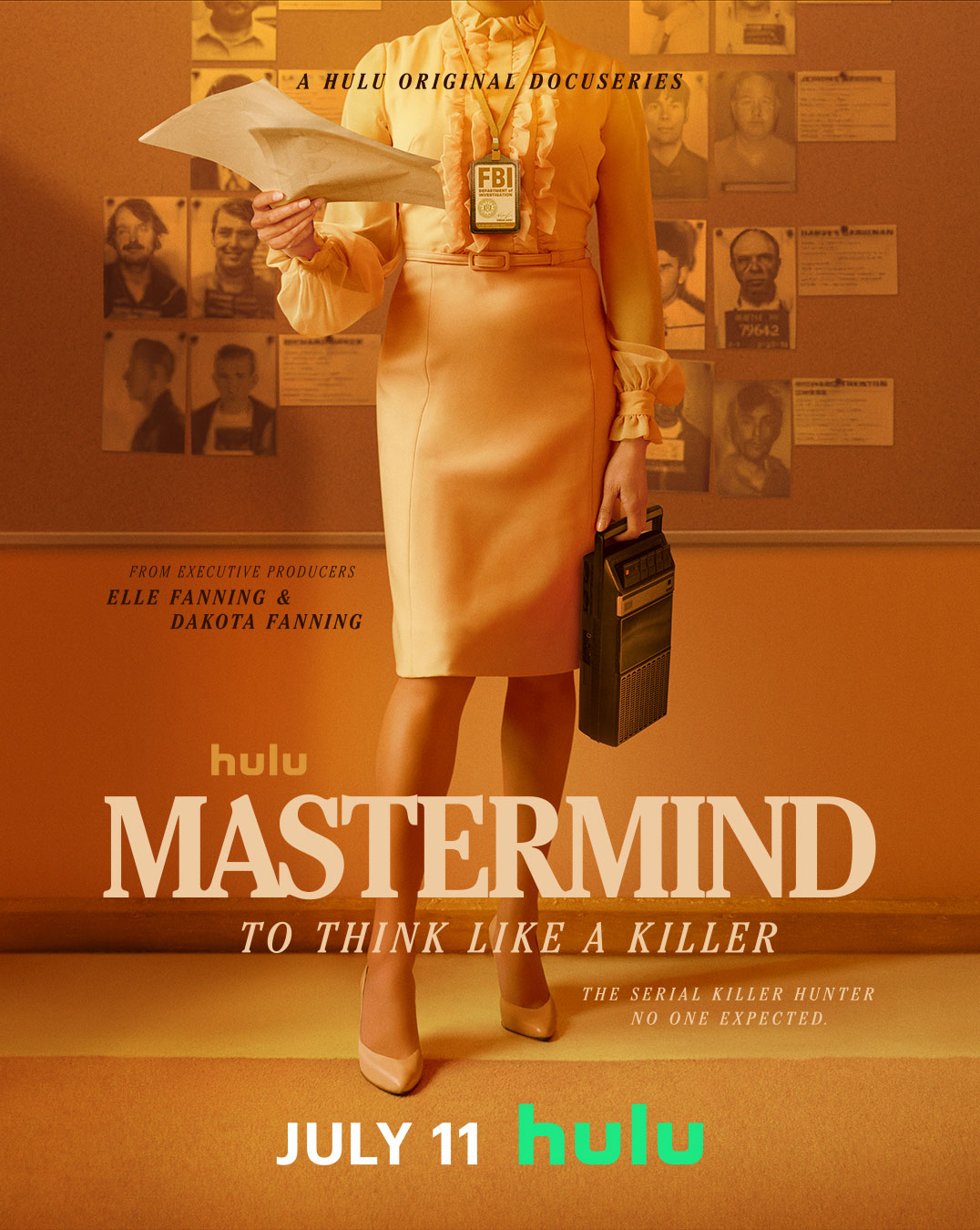 Poster for Hulu three-part series Mastermind