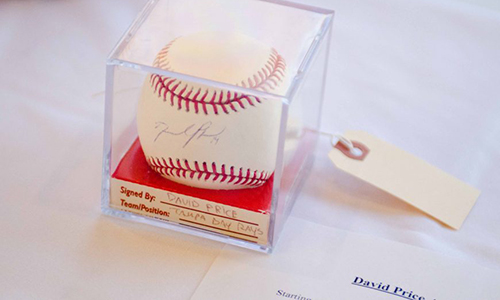 Signed baseball