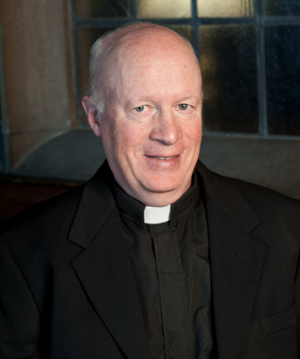 Jesuit portraits for Jesuit Community files and OMC files. Photographed in conference room of St.Mary's. Francis Herrmann.