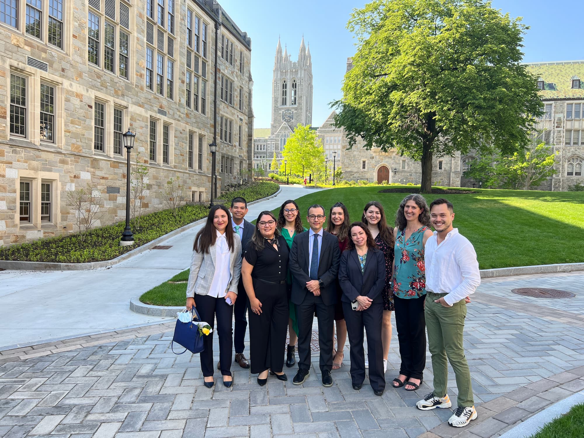 group of CIHE scholars