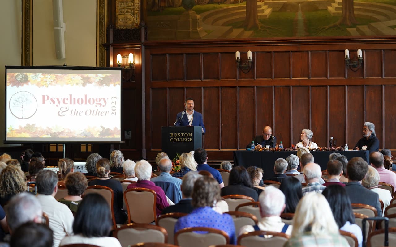 David Goodman speaking at Psychology and the Other